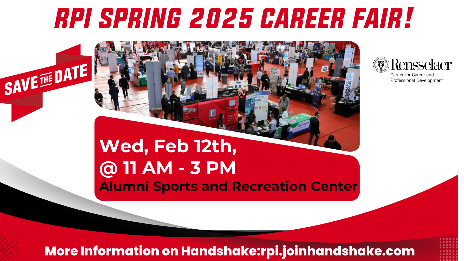RPI Spring 2025 Career Fair Career and Professional Development